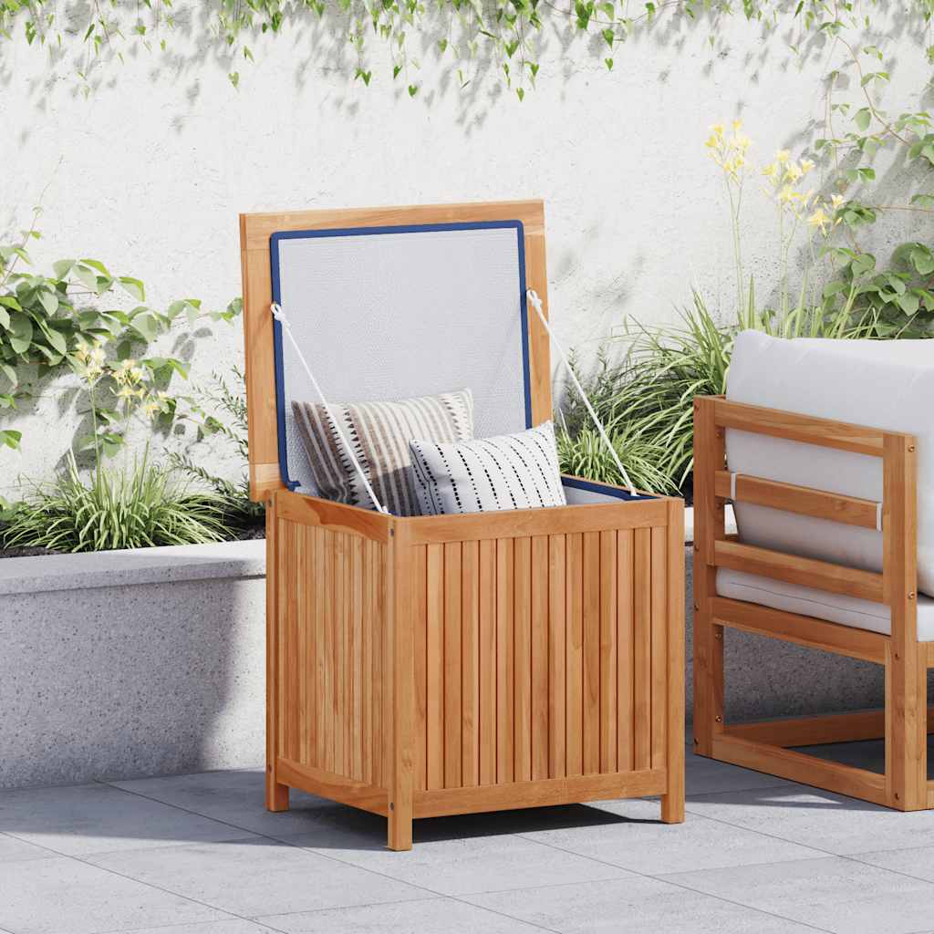 vidaXL Gartenbox 60x50x58 cm Massivholz Teak