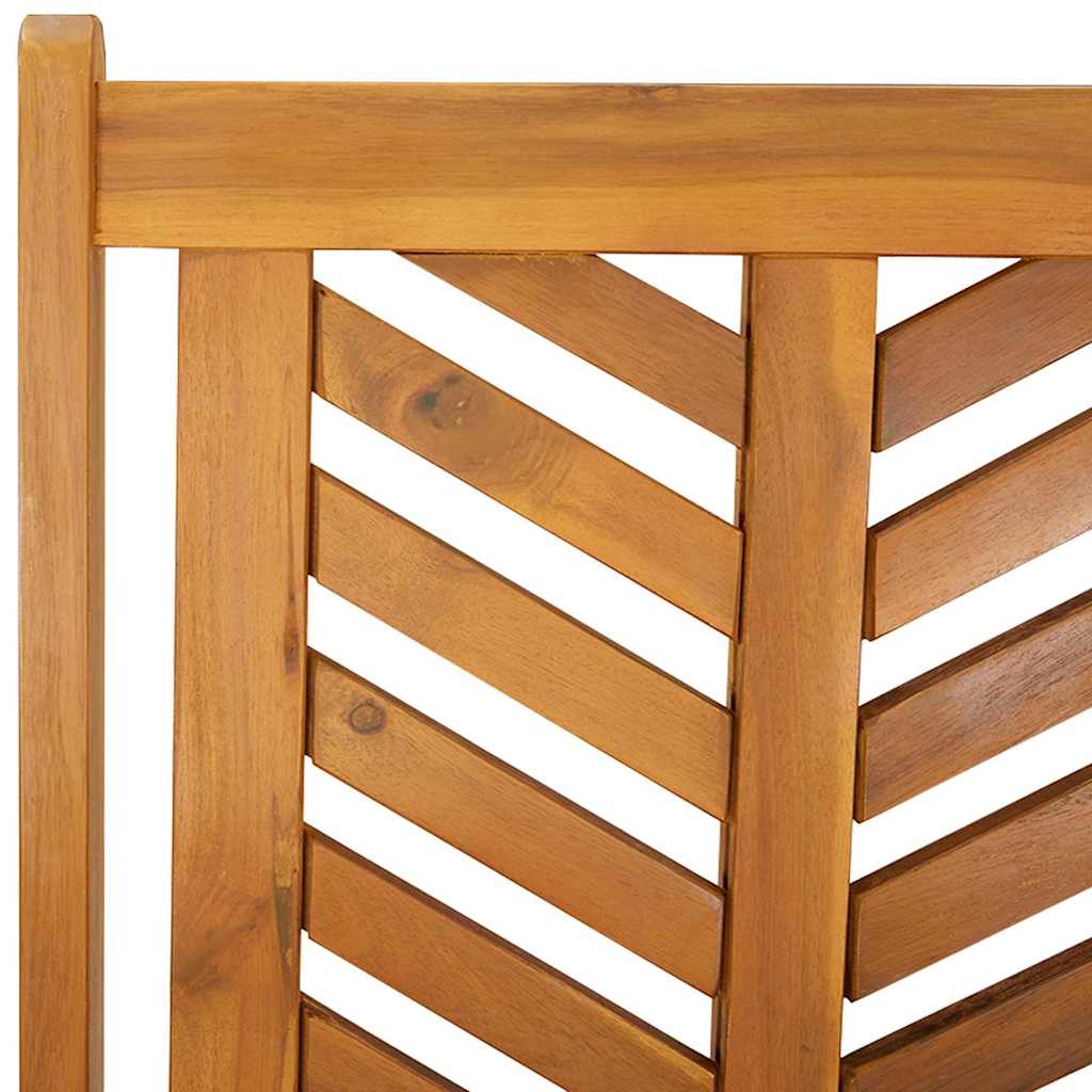 vidaXL Garten Essgruppe 3 pcs Braun Massivholz Akazie