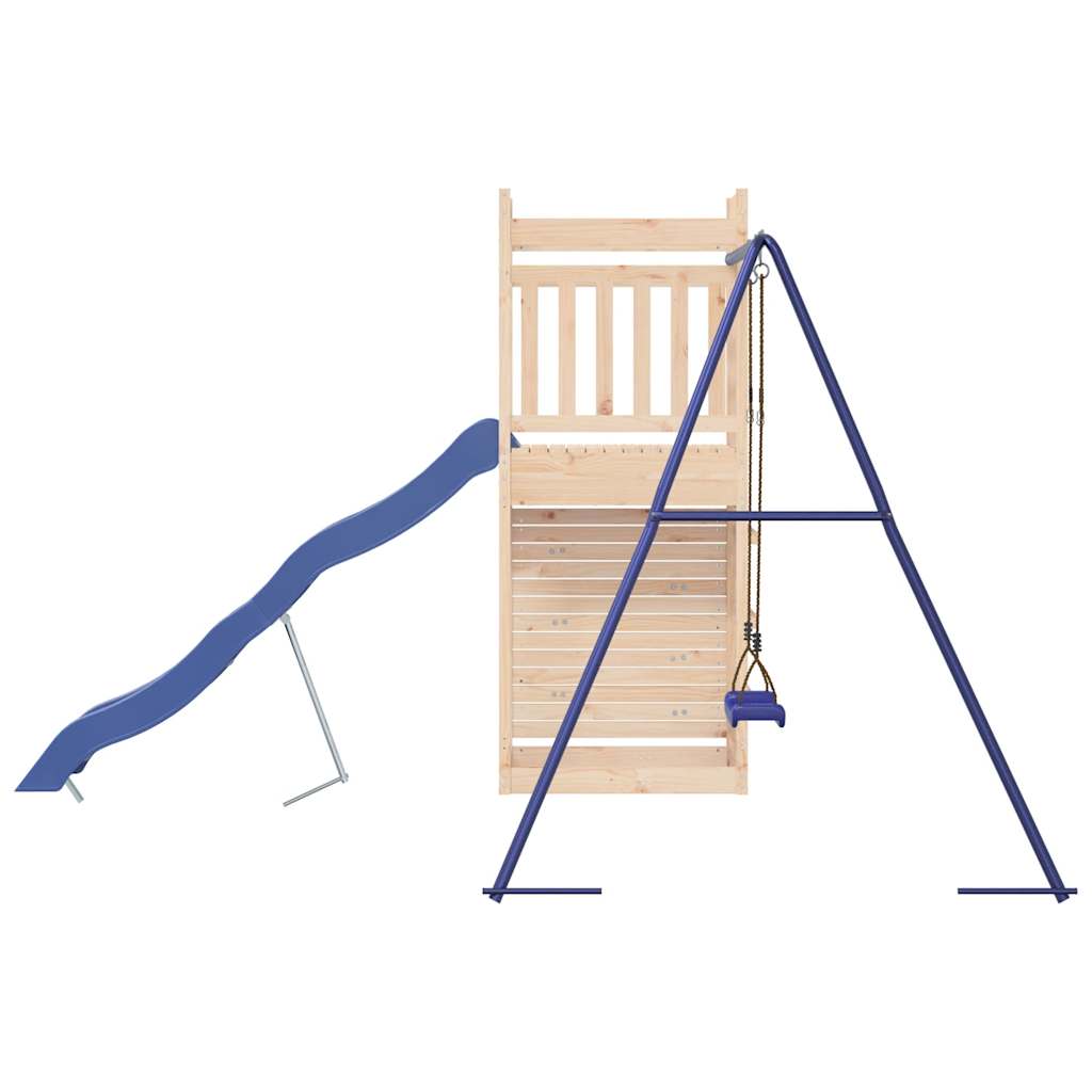 vidaXL Spielturm Massivholz Kiefer