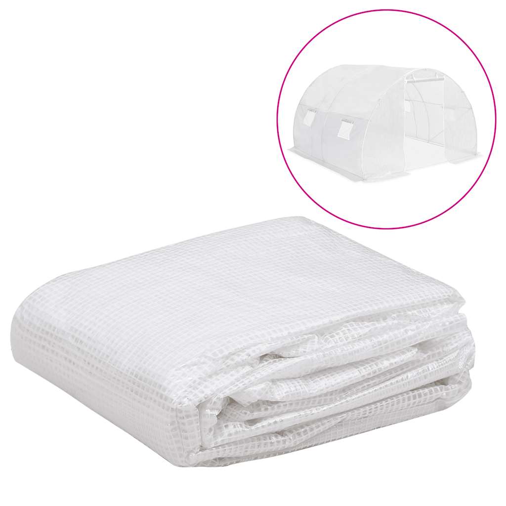 vidaXL Ersatzabdeckung für Gewächshaus (4,5 m²) 300x150x200 cm Grün