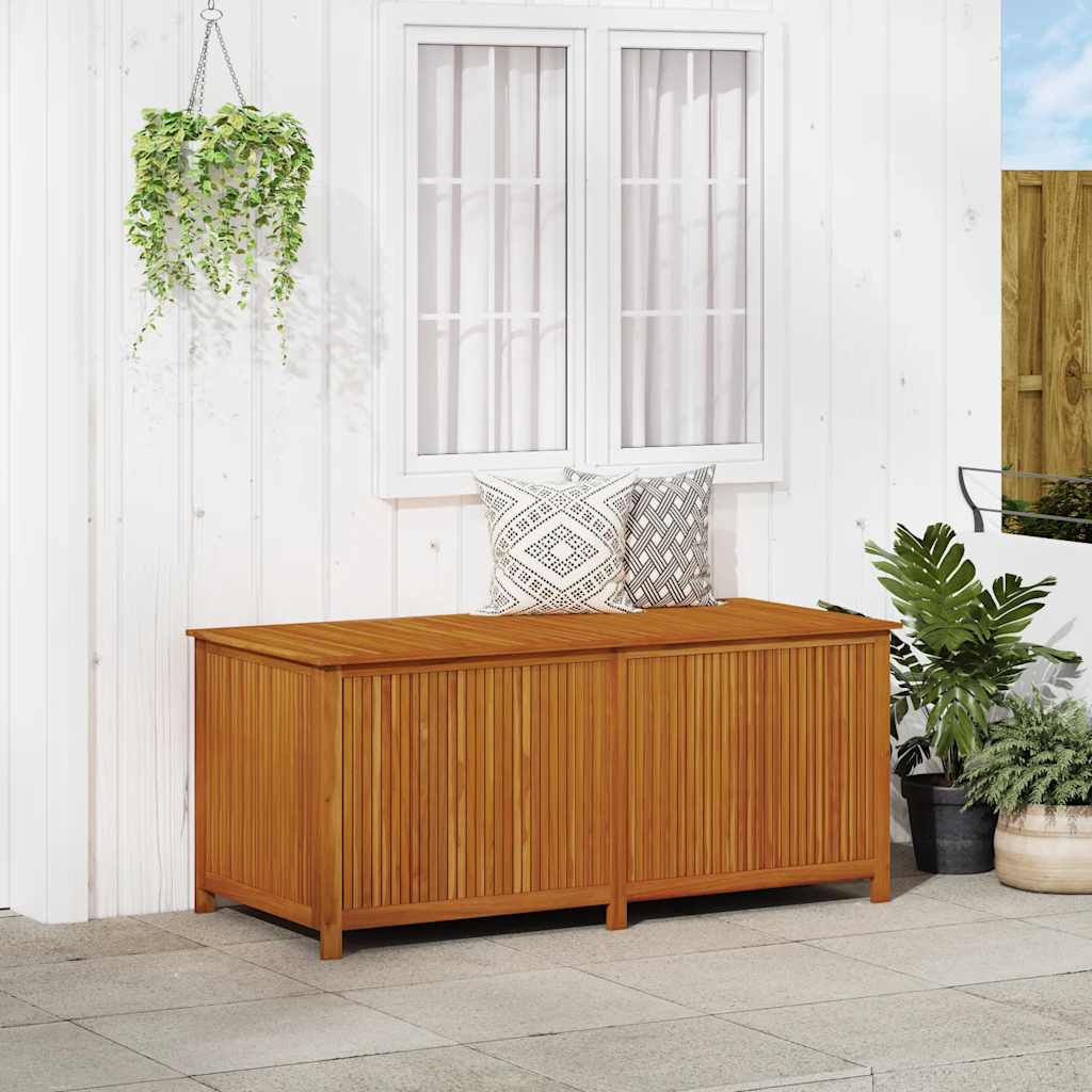 vidaXL Gartenbox 90x50x58 cm Massivholz Akazie
