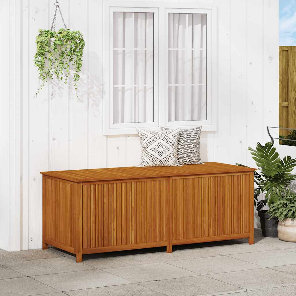 vidaXL Gartenbox 90x50x58 cm Massivholz Akazie