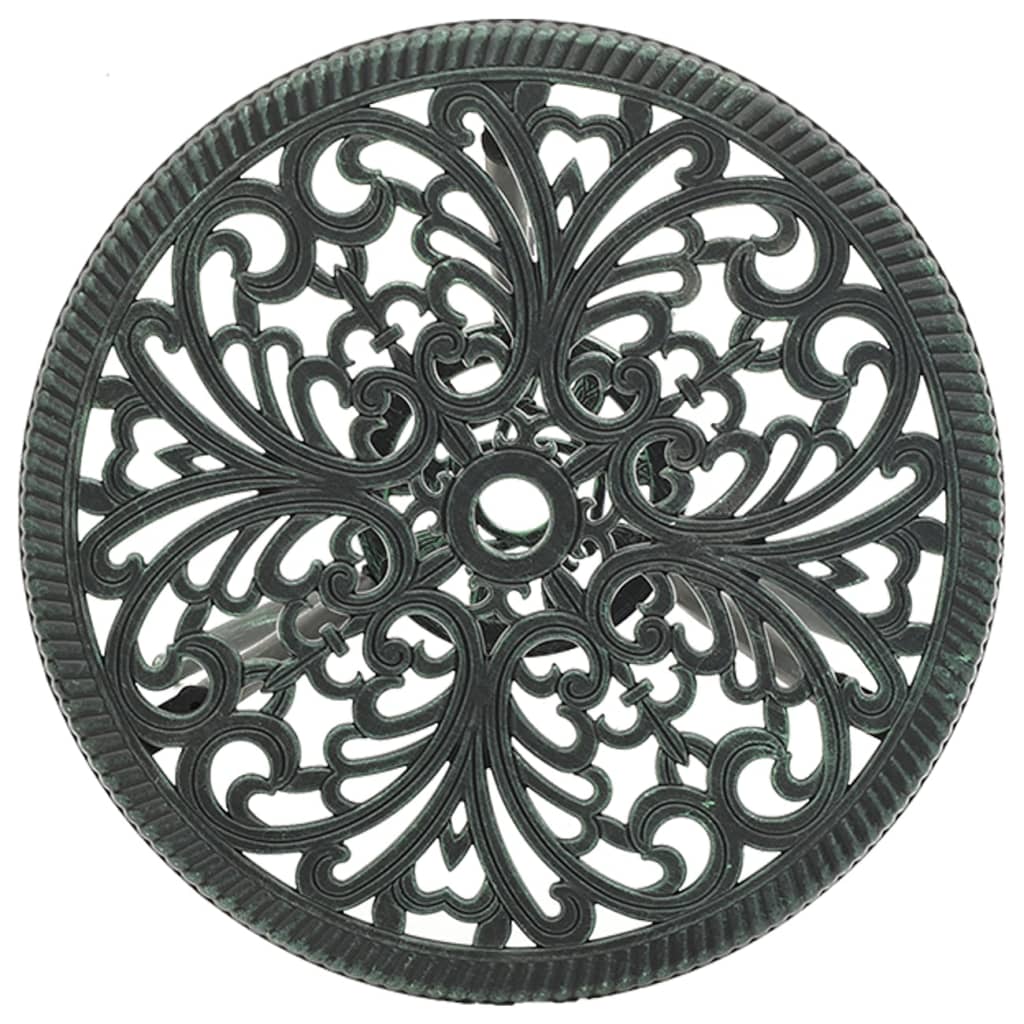 vidaXL 3-tlg. Bistro-Set Aluminiumguss Grün