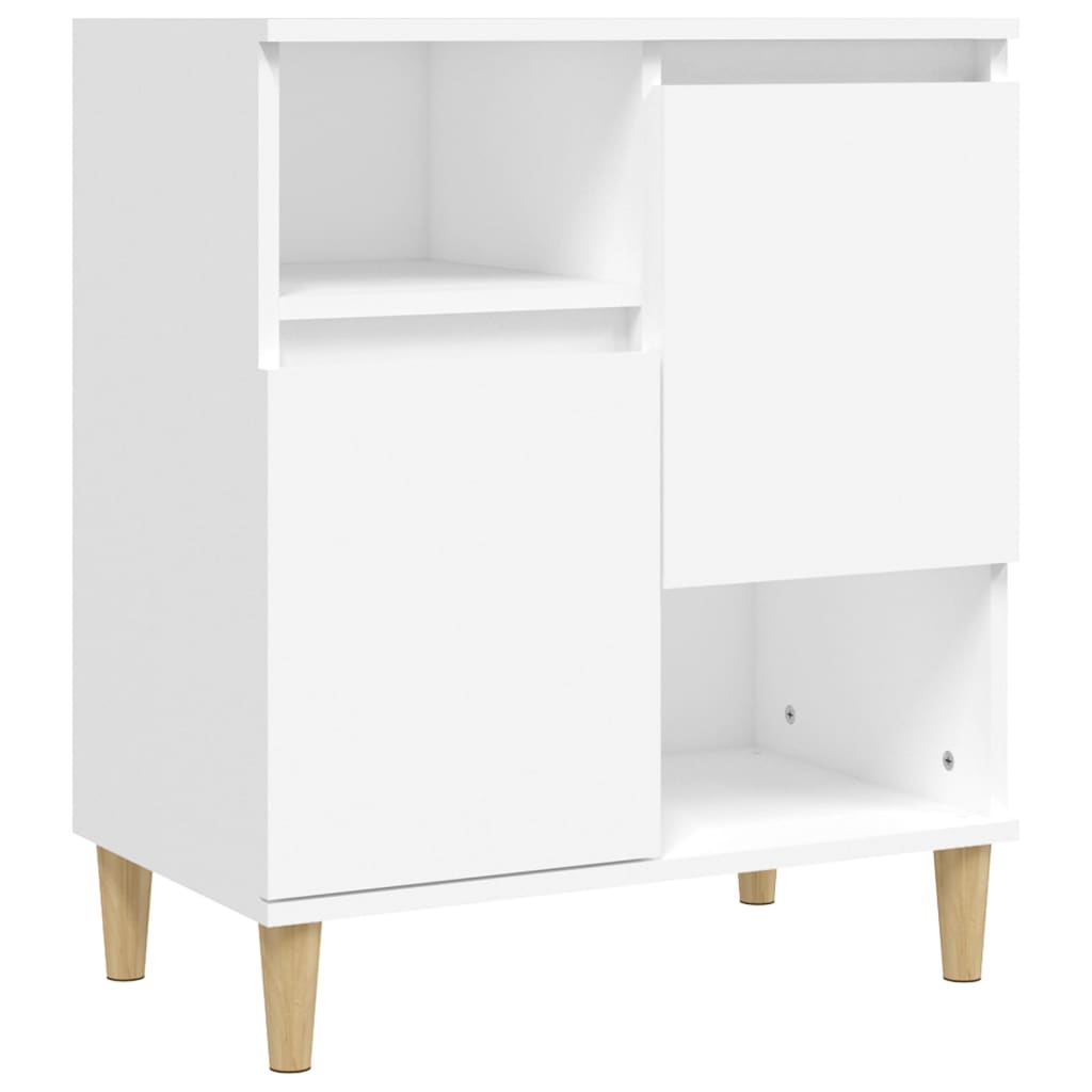 vidaXL Sideboards 2 Stk. Weiß 60x35x70 cm Holzwerkstoff