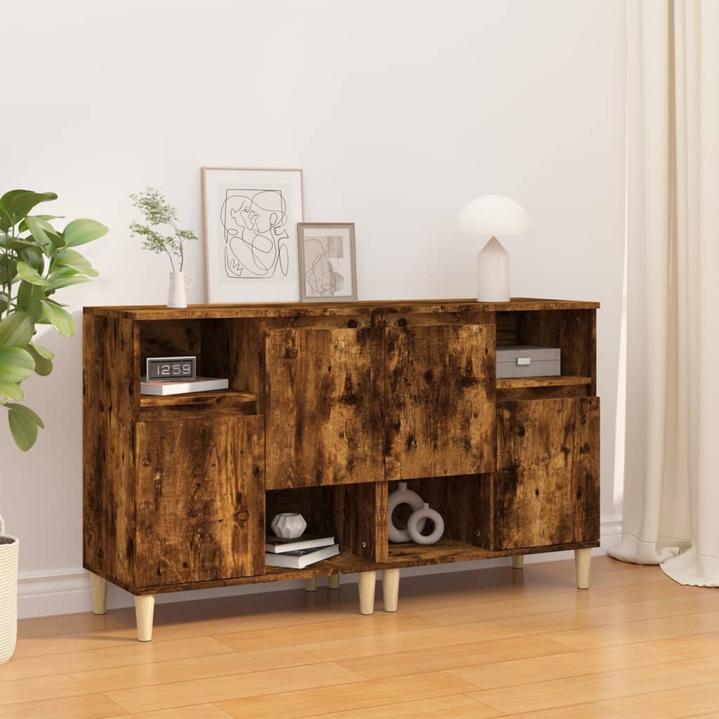 vidaXL Sideboards 2 Stk. Weiß 60x35x70 cm Holzwerkstoff