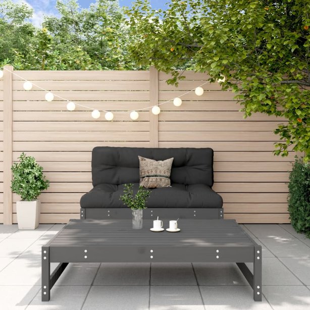 vidaXL 2-tlg. Garten-Lounge-Set Massivholz Kiefer