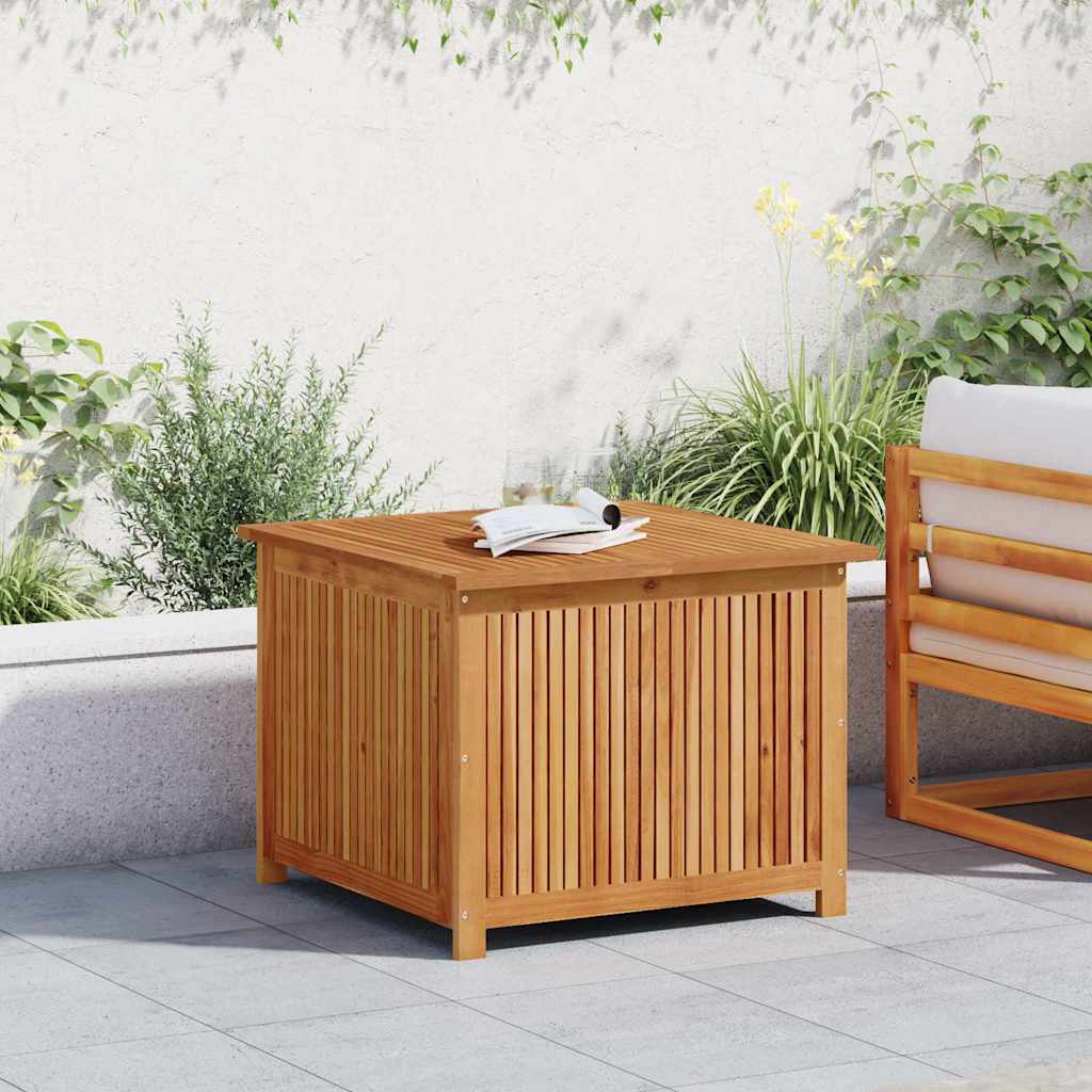vidaXL Gartenbox 75x75x58 cm Massivholz Akazie