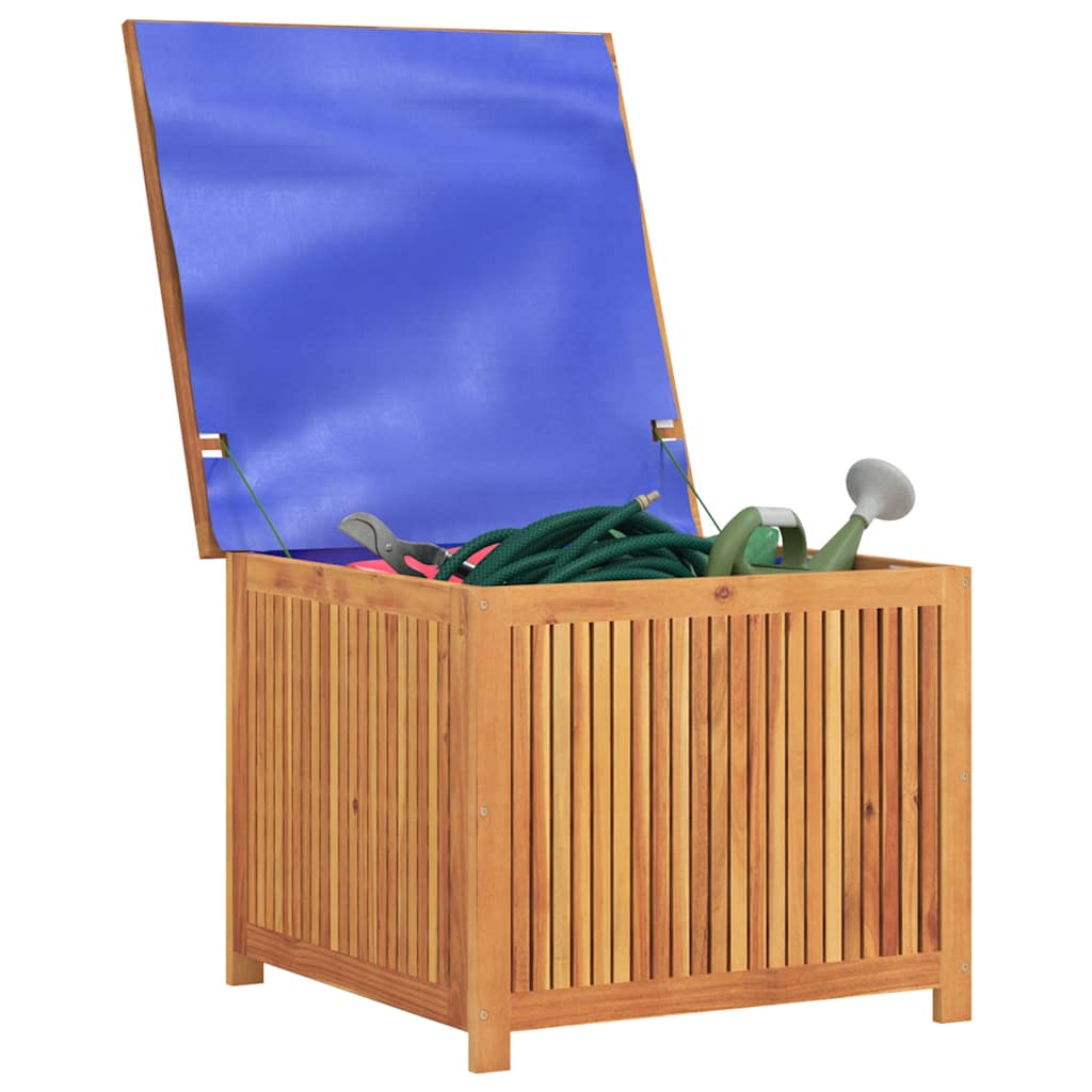 vidaXL Gartenbox 75x75x58 cm Massivholz Akazie