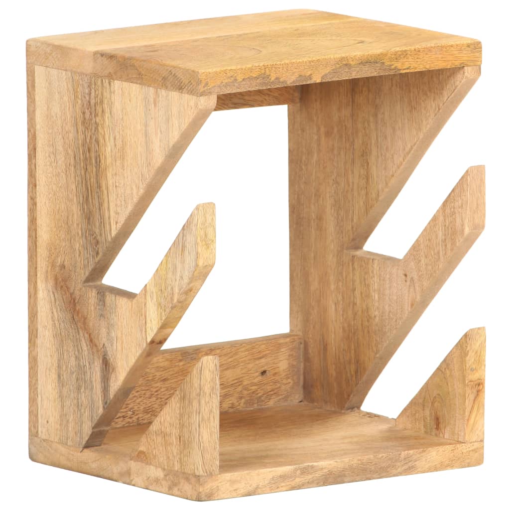 vidaXL Skateboard Wandhalter 25x20x30 cm Mango Massivholz