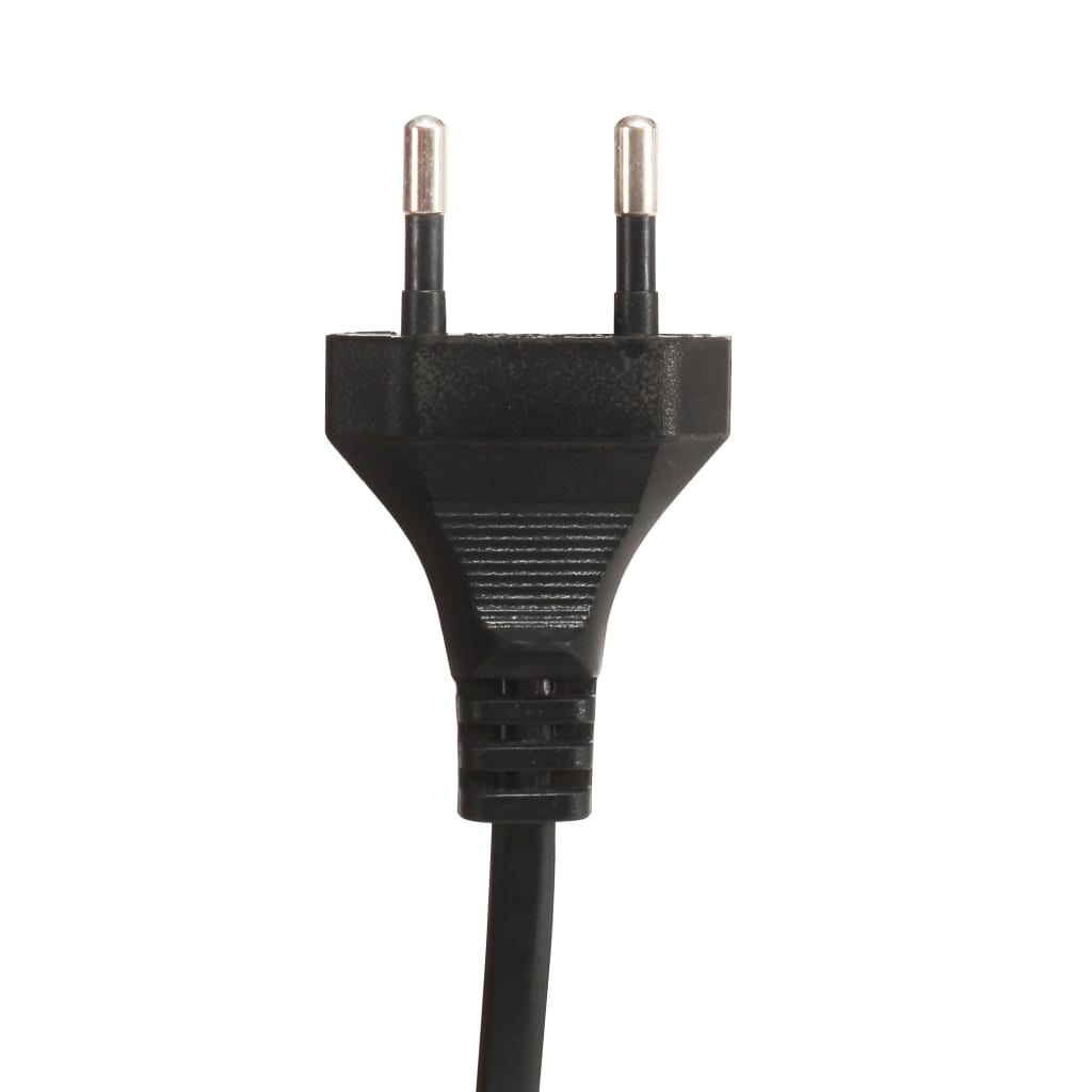 vidaXL Stehlampe 2-flammig Silbern E27 Gusseisen