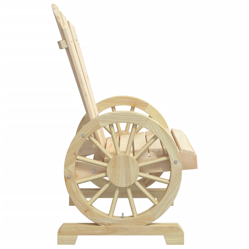 vidaXL 3-tlg. Garten-Lounge-Set Massivholz Tanne