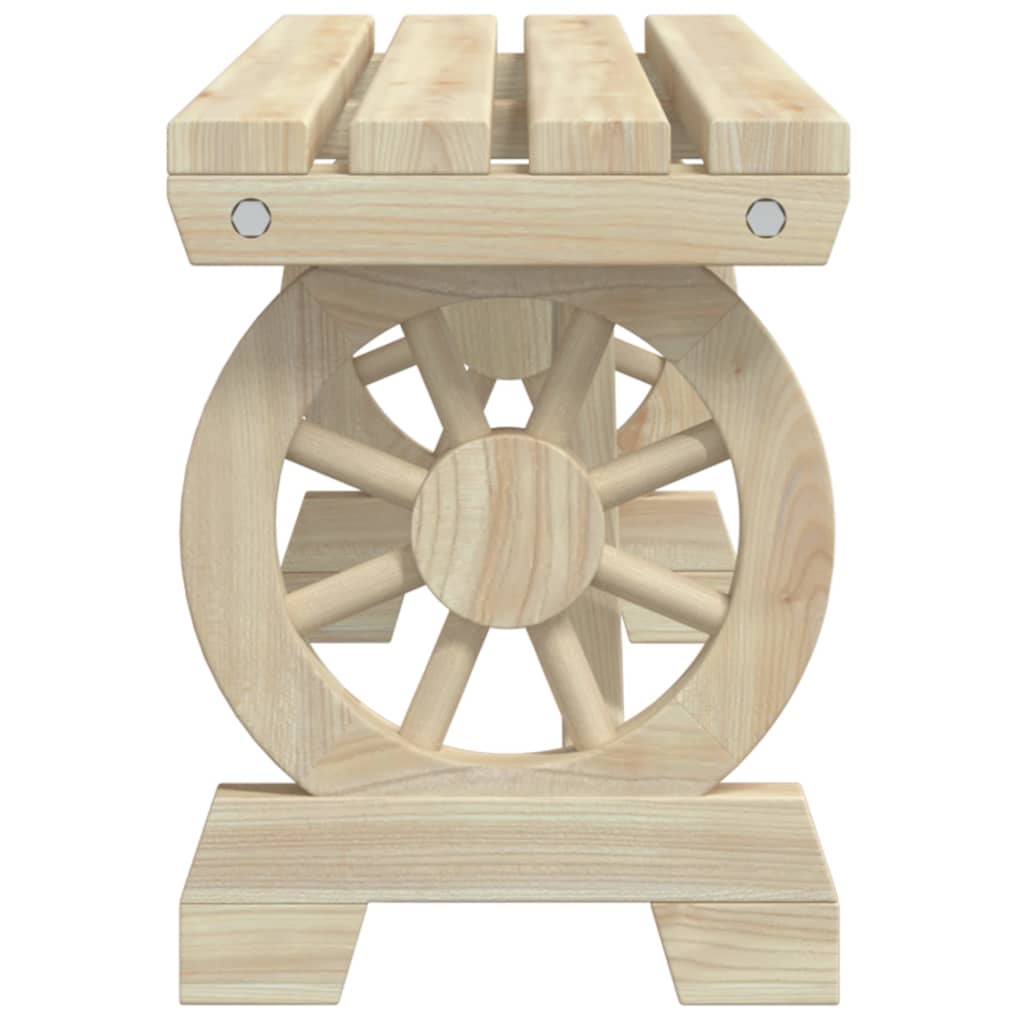 vidaXL 3-tlg. Garten-Essgruppe Massivholz Tanne