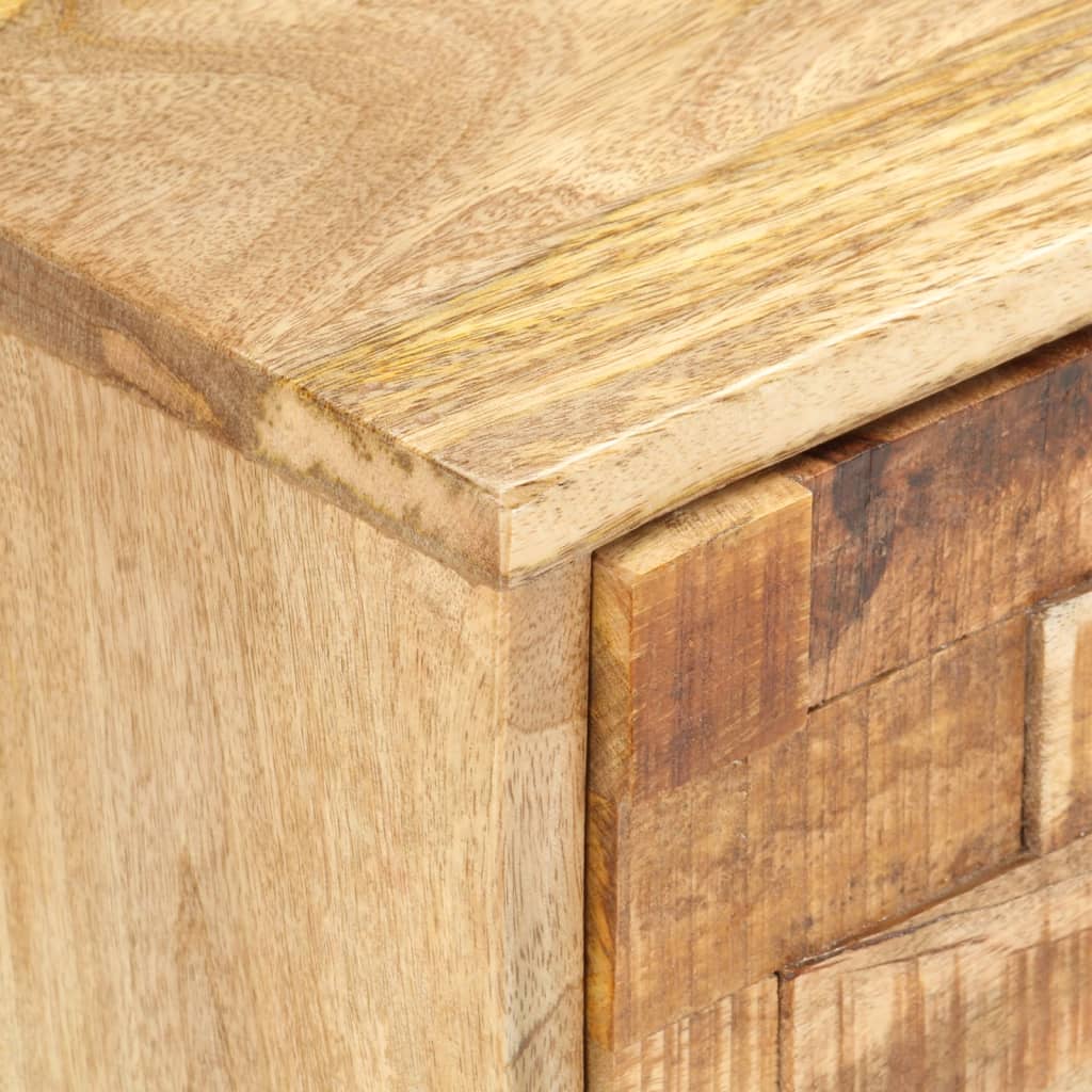 vidaXL TV-Schrank 120x30x45 cm Mangoholz Massiv