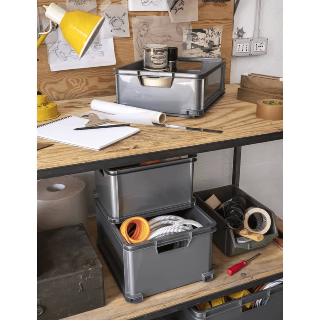 Storage Box Unibox L 30L Gray