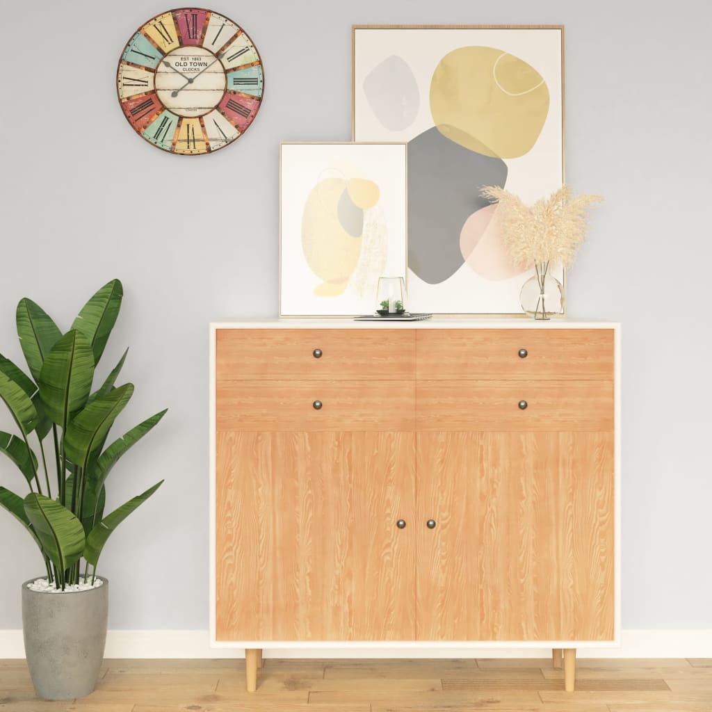 vidaXL Möbelfolie Selbstklebend Dunkles Holz 500x90 cm PVC