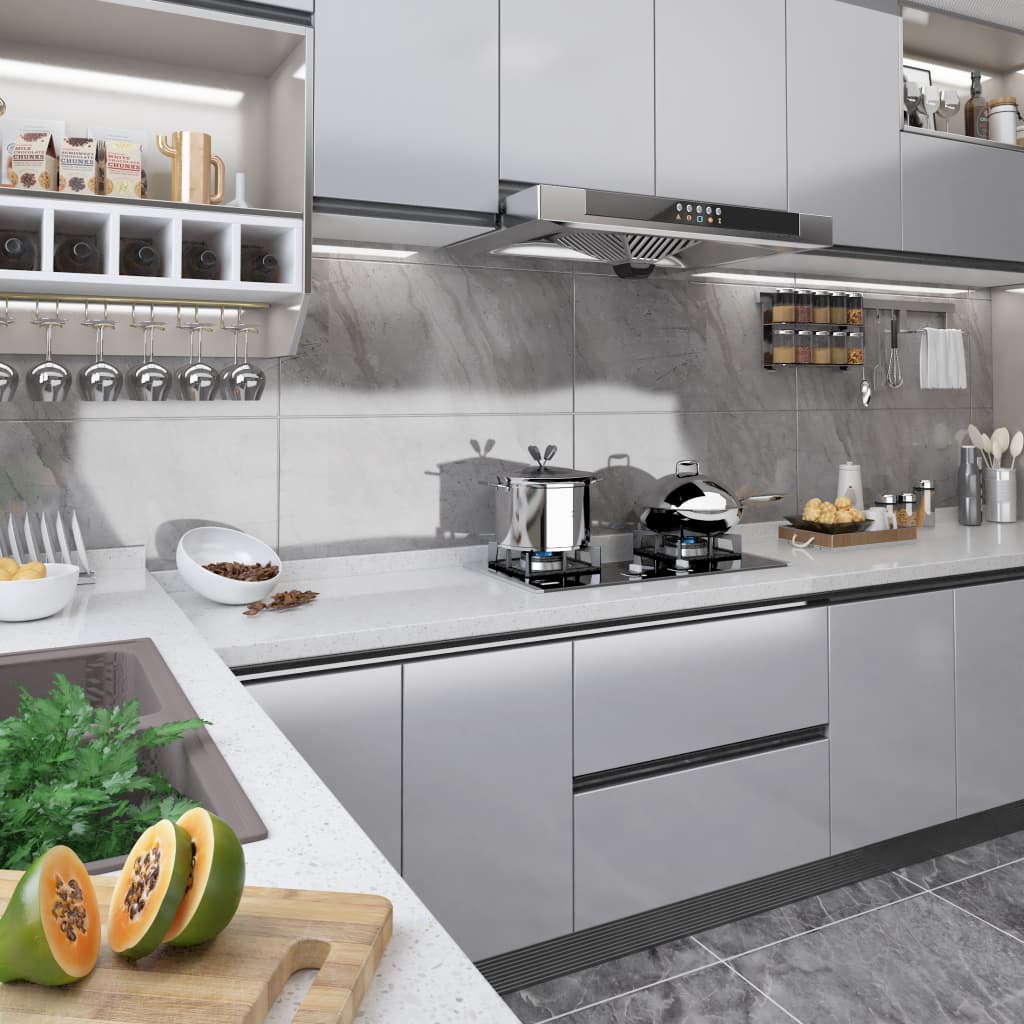 vidaXL Selbstklebende Möbelfolie Weiß 500 x 90 cm PVC