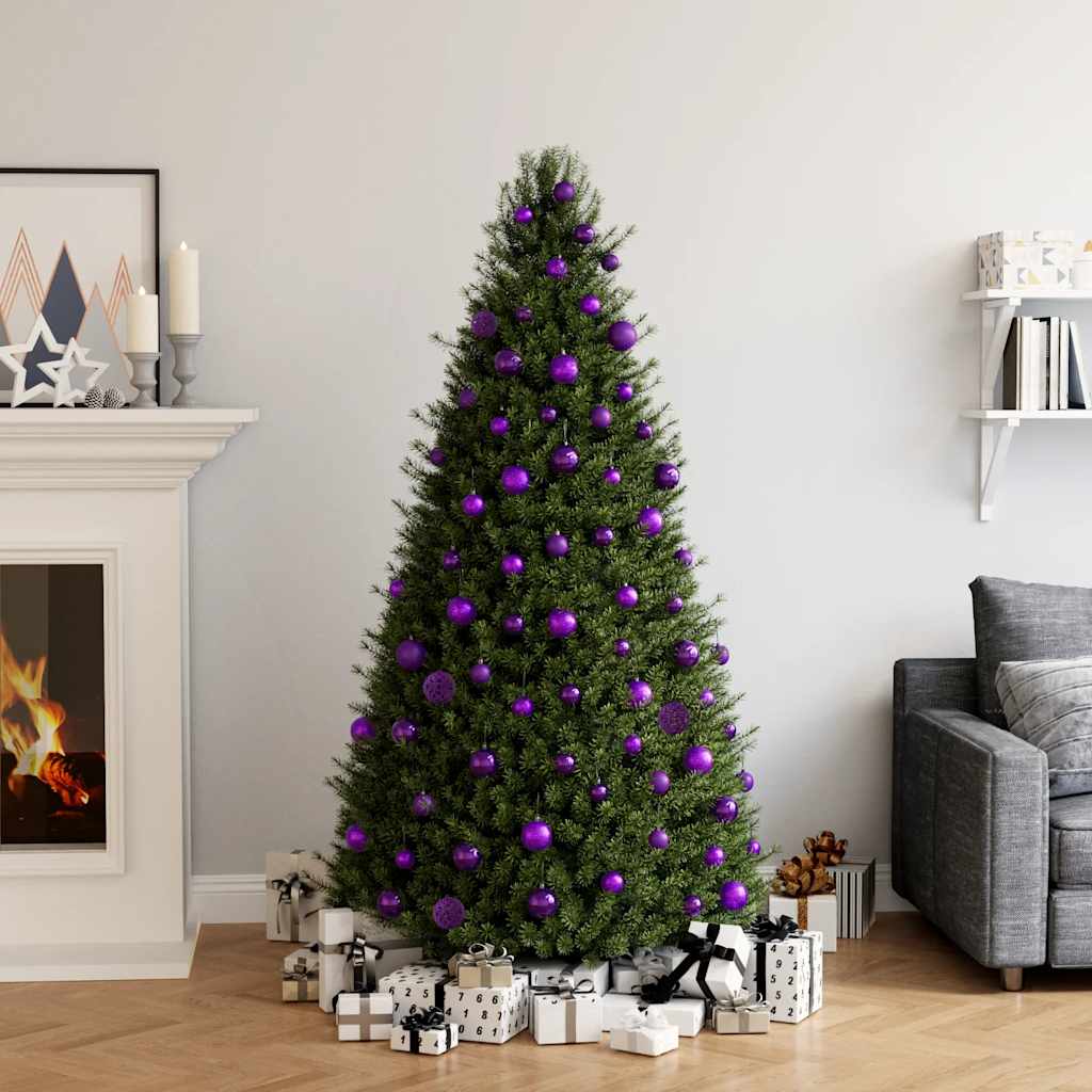 vidaXL 100-tlg. Weihnachtskugel-Set 3/4/6 cm Golden