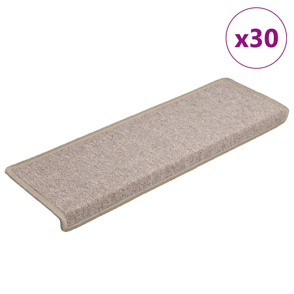 vidaXL Stufenmatten 15 Stk. 65x21x4 cm Anthrazit Rechteckiger Rand