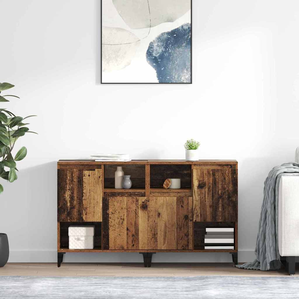 vidaXL Sideboards 2 Stk. Weiß 60x35x70 cm Holzwerkstoff