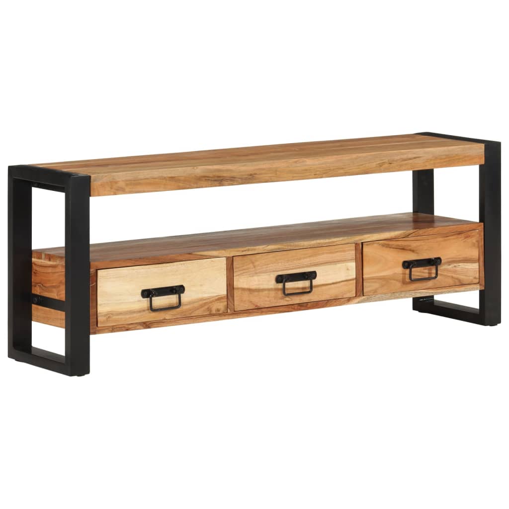 vidaXL TV-Schrank 150 x 30 x 45 cm Massivholz Mango