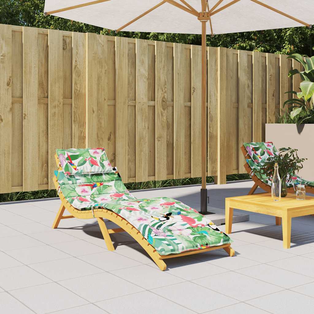 vidaXL Sonnenliegen-Auflage Anthrazit 186x58x4 cm Oxford-Gewebe