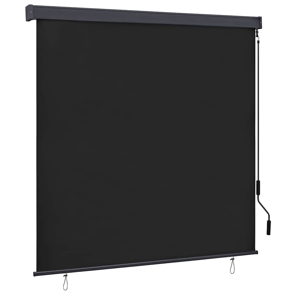 vidaXL Außenrollo 60 x 250 cm Blau und Weiß