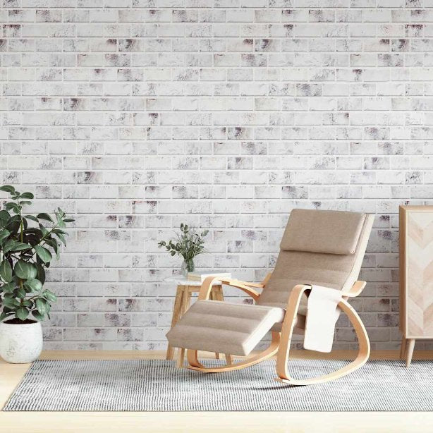 vidaXL 3D-Wandpaneele 10 Stk. Rot Backstein-Optik EPS