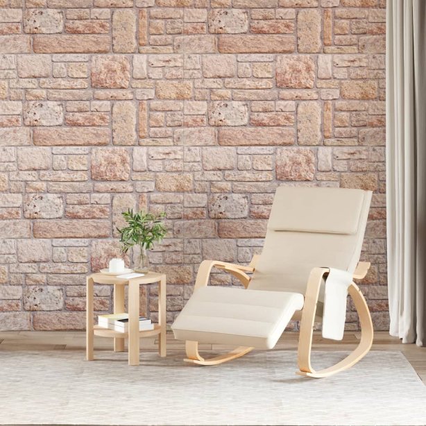 vidaXL 3D-Wandpaneele 10 Stk. Rot Backstein-Optik EPS