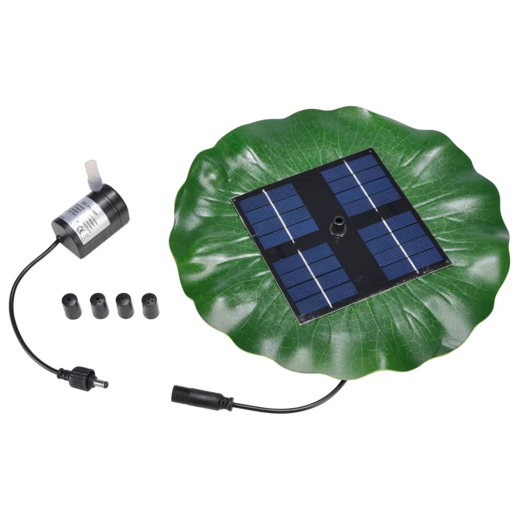 Solar Floating Pond Pump Lotus Leaf