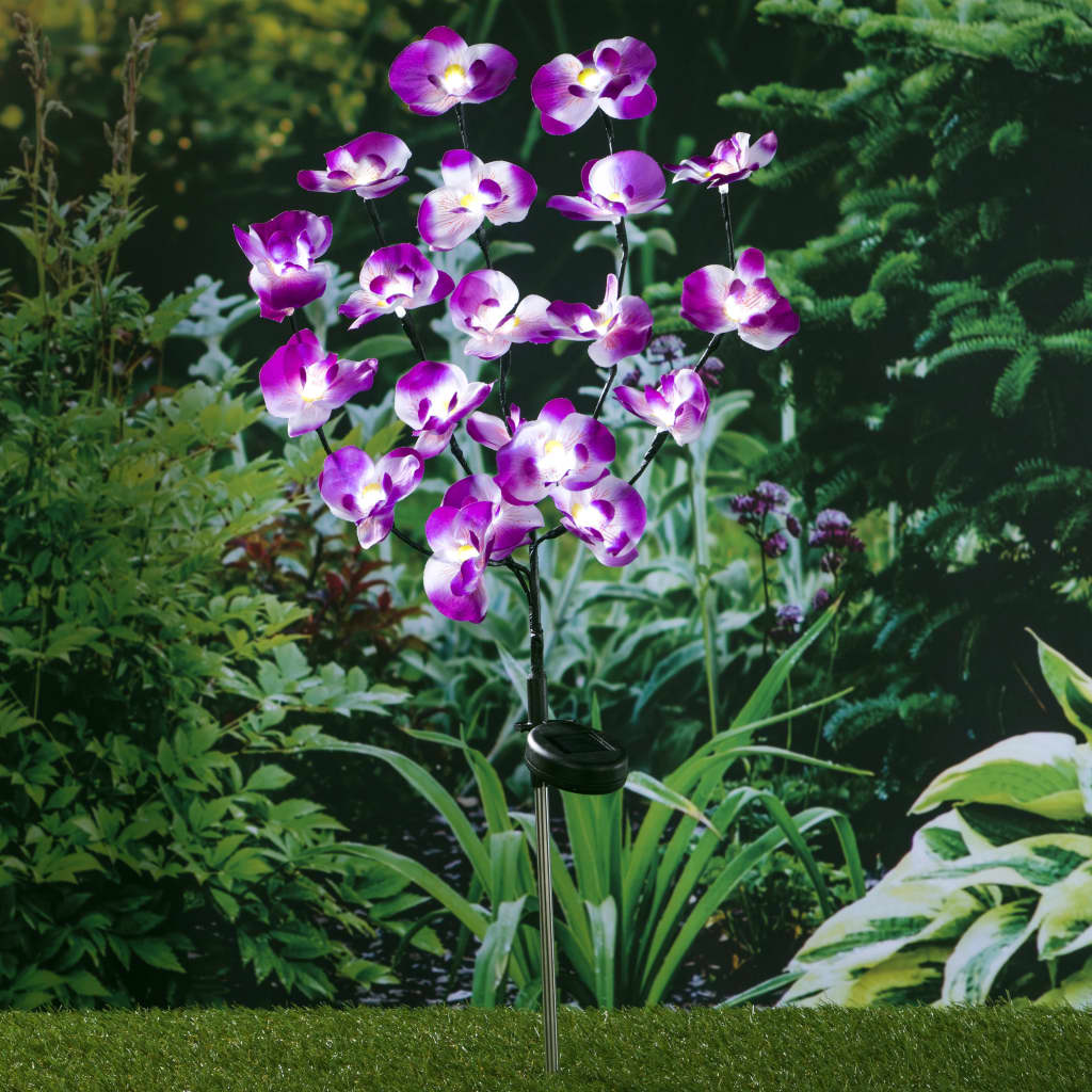 LED Solar Orchid 75 cm