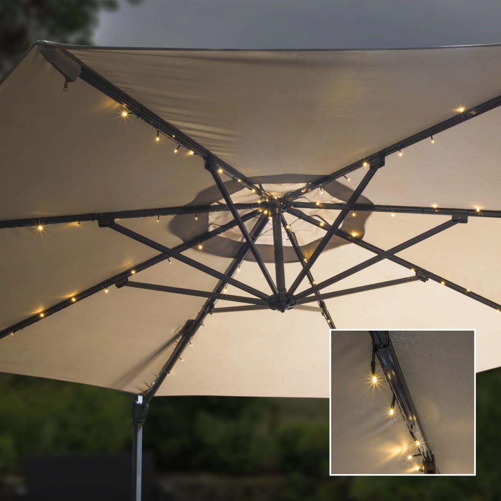 Parasol light chain LED 130 cm