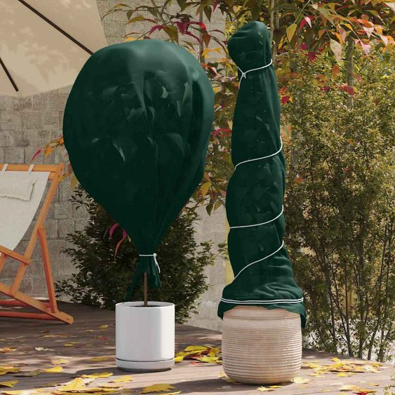 vidaXL Wintervlies 2 Rollen 70 g/m² 10x1,6 m