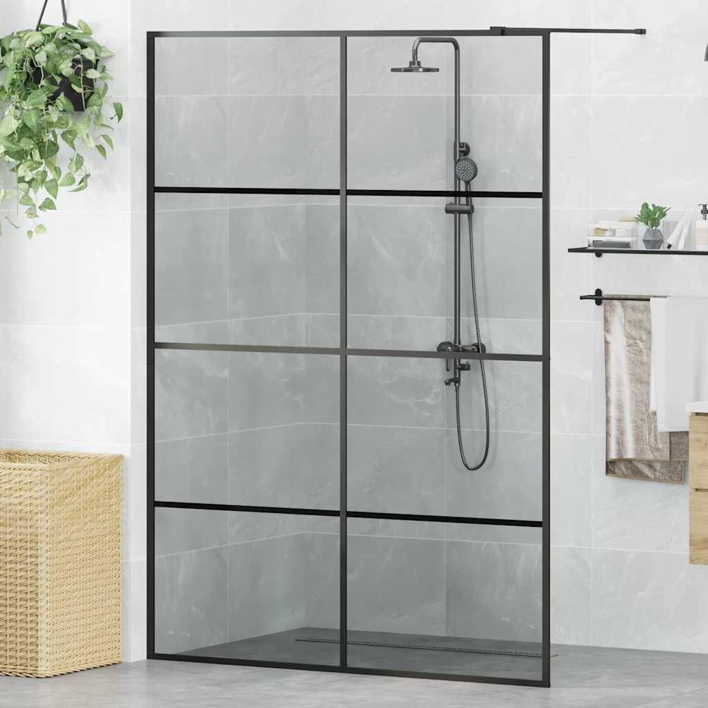 vidaXL Duschwand für Begehbare Dusche mit Klarem ESG Glas 80x195 cm