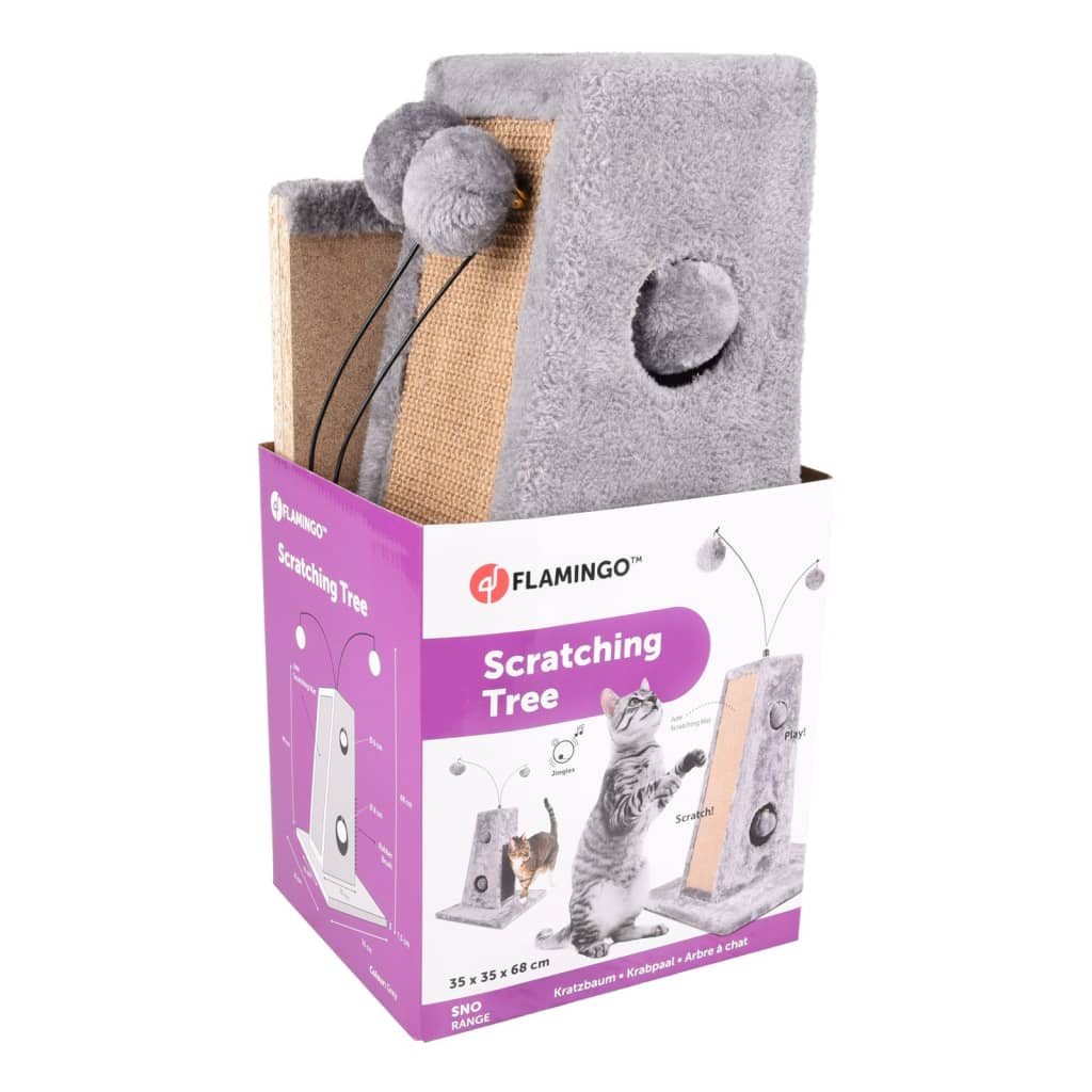 Cat Tree Lara 35x35x68 cm Grey