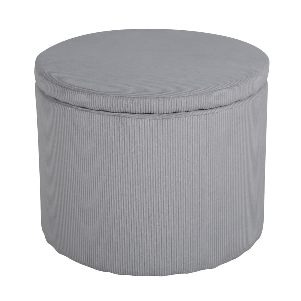 Stool Dunken 51x51x43 cm Cord Grey