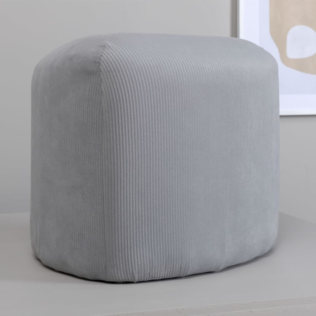 Hocker Peg 46x46x41 cm Cord Grau