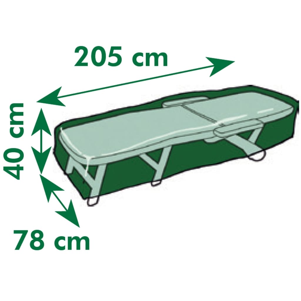 Gartenmöbel-Abdeckung für Liegen 205x78x40 cm