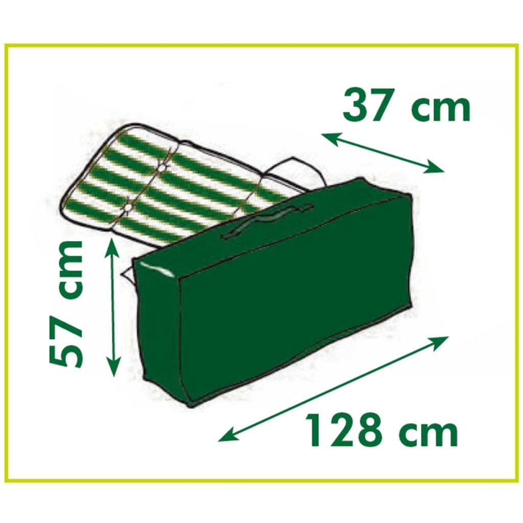 Protective cover for outdoor cushions 128x57x37 cm