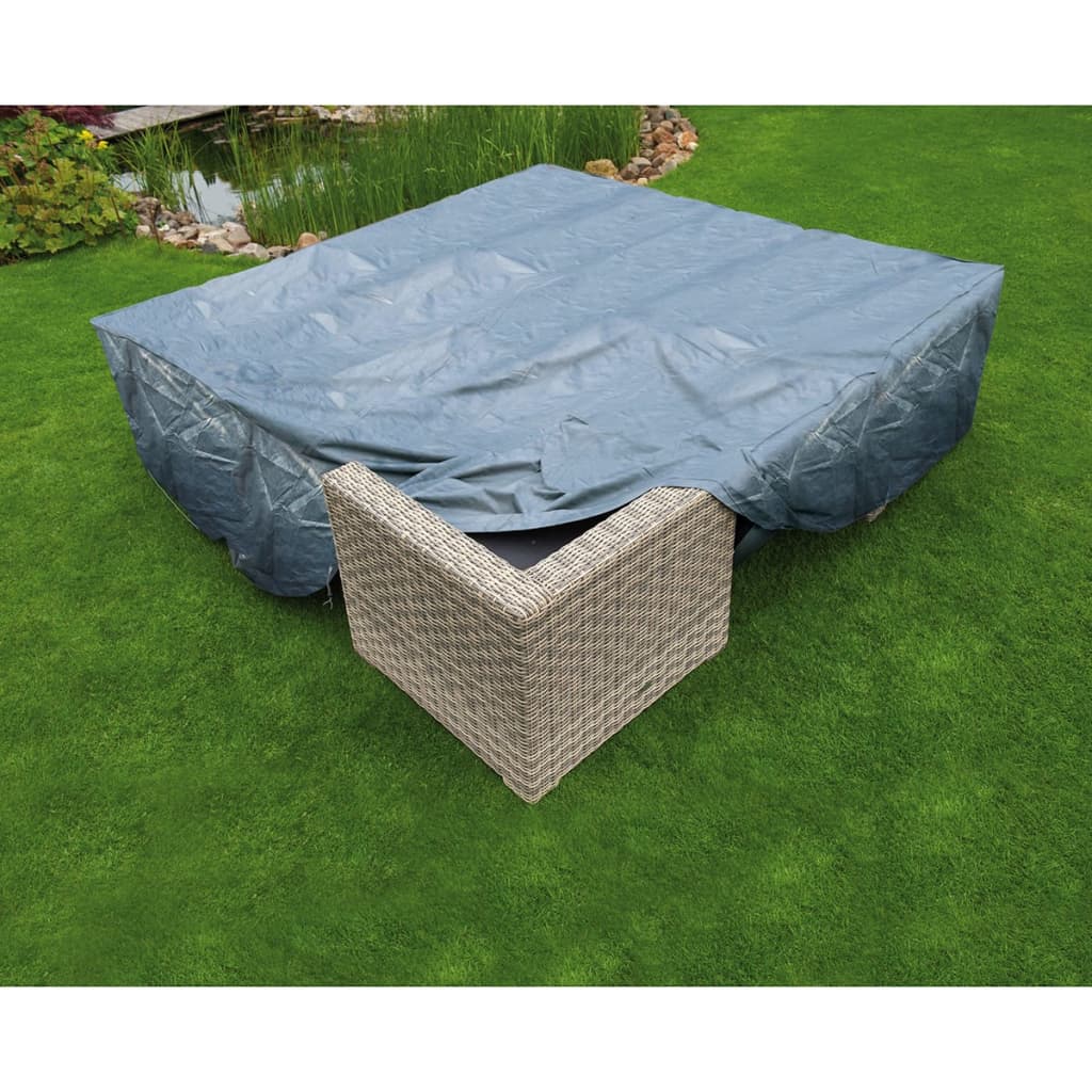 Gartenmöbelabdeckung für niedrigen Tisch Stühle 250x250x70 cm