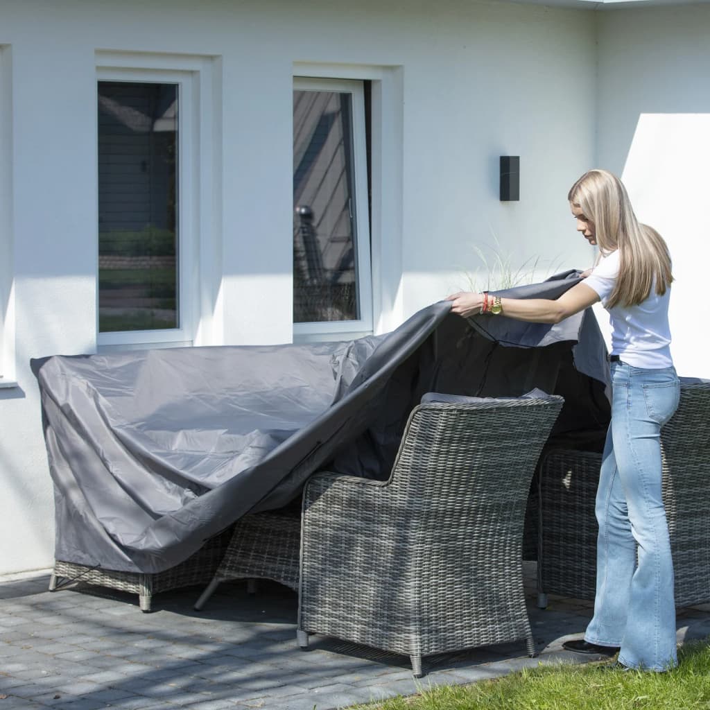 Garden Furniture Cover 240x190x85 cm Gray