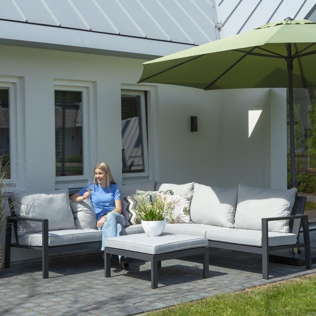 Garten-Lounge-Set-Abdeckung 270x270x70 cm Grau