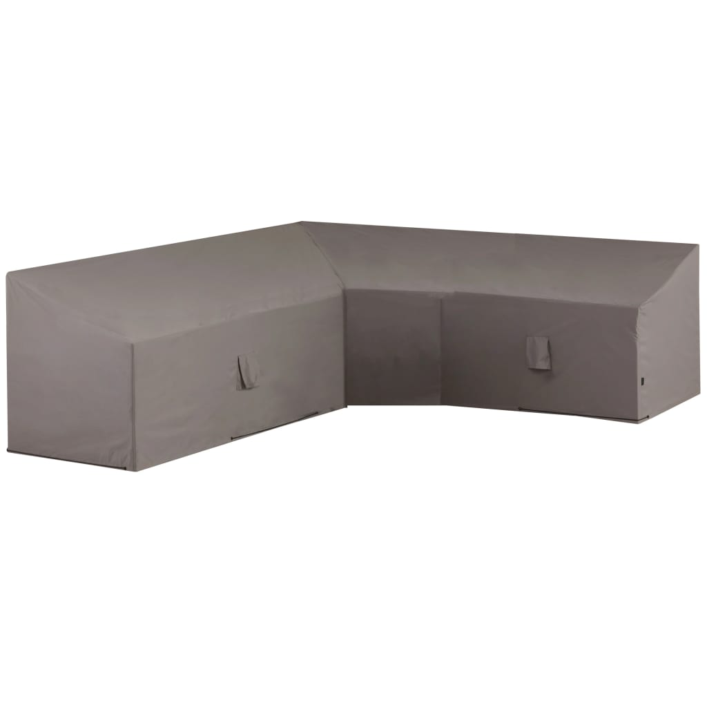 Loungemöbel-Abdeckung in L-Form 270x270x65/90 cm Grau