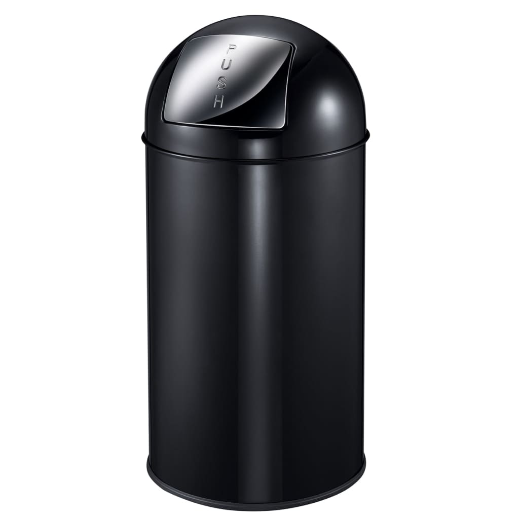 Abfalleimer Pushcan 40 L Schwarz