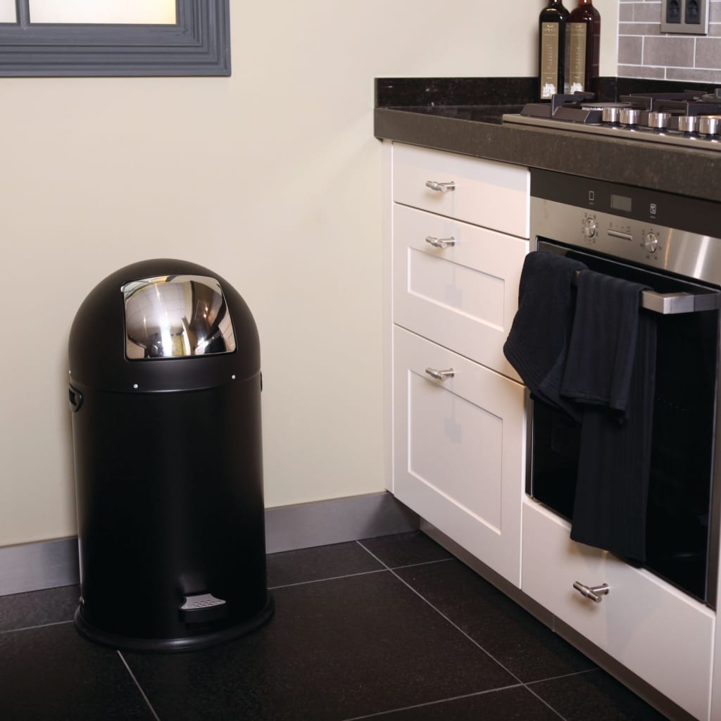 Pedal Bin Kickcan 33 L Matt Black