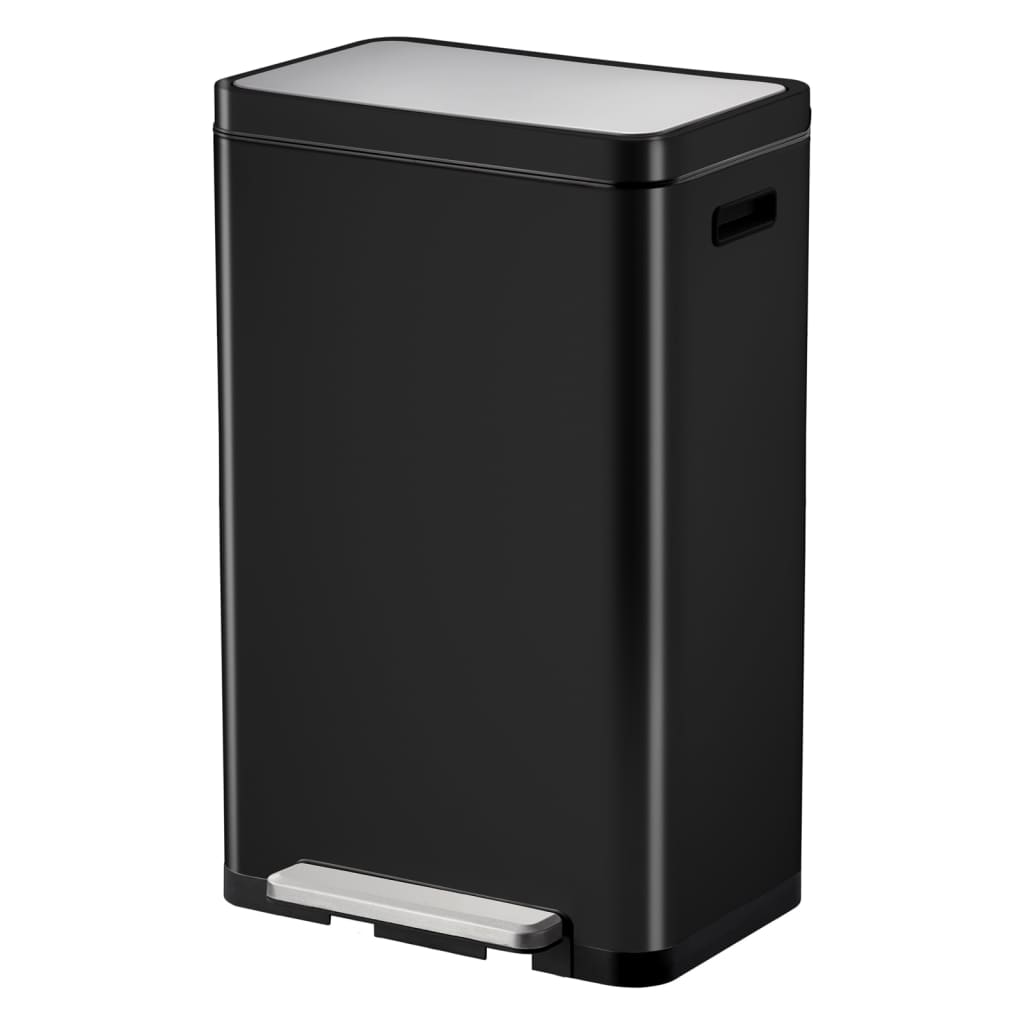 Pedal waste bin X-Cube 30 L black