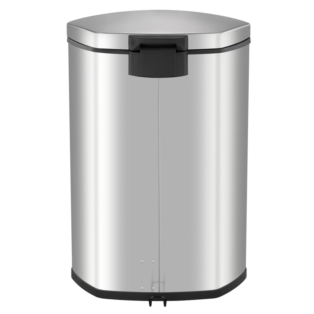 Pedal Bin Shell 50 L Matt Silver