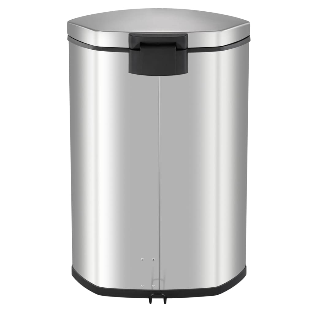 Pedal Bin Shell 2x22 L Matt Silver