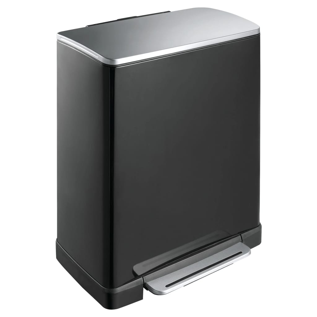 Pedal Bin E-Cube 50 L Matt Black