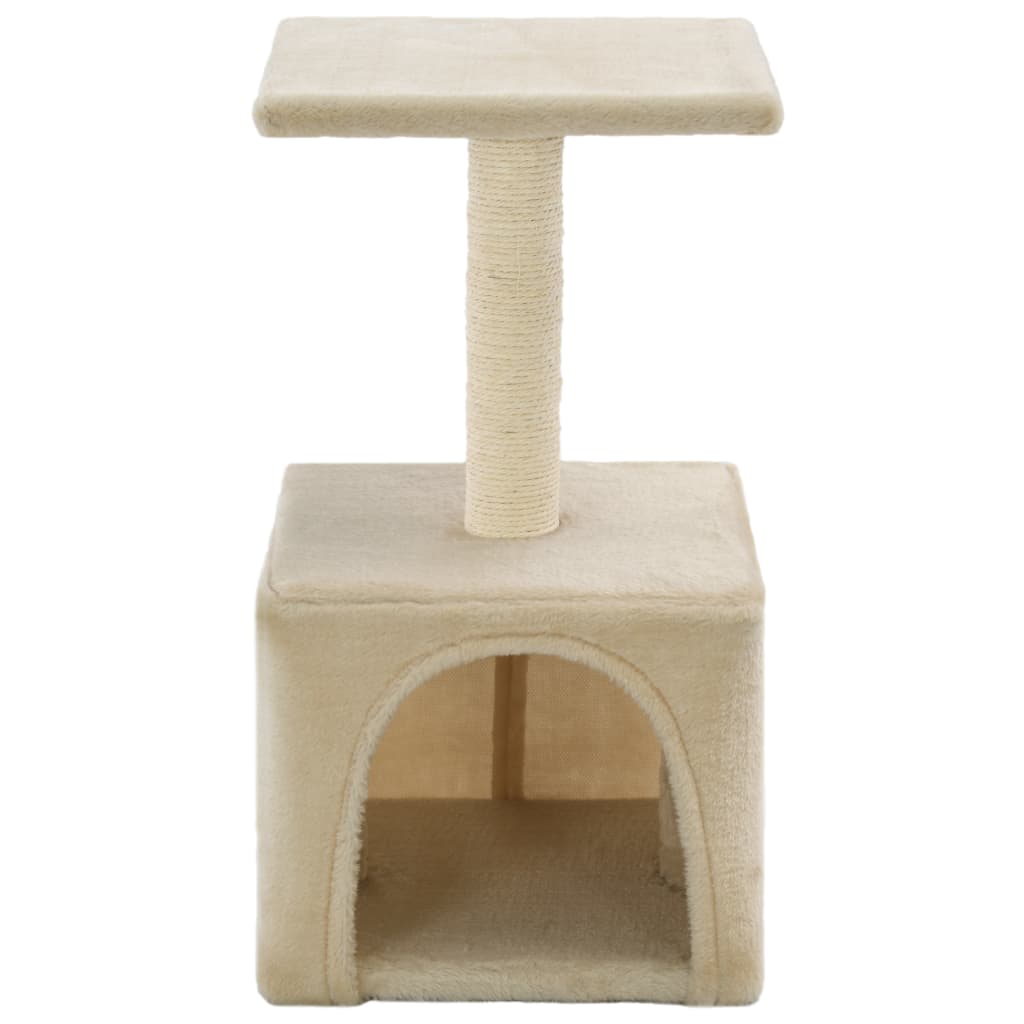 Katzen-Kratzbaum Sisal 55 cm Beige