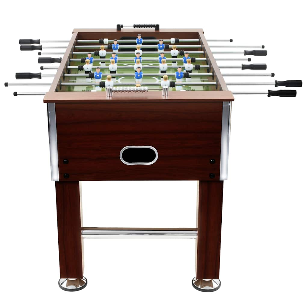 Soccer Table Steel 60 kg 140 x 74.5 x 87.5 cm Brown